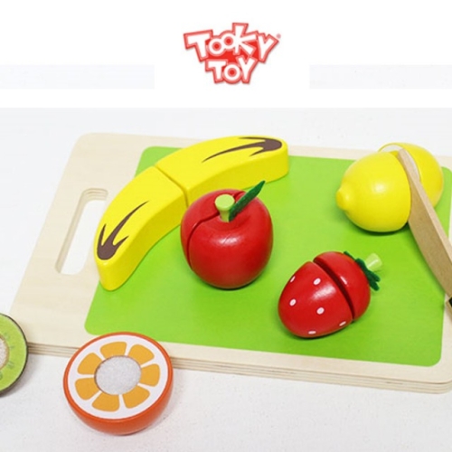 투키토이 과일자르기 주방놀이 원목완구 장난감 완구 어린이 아동
