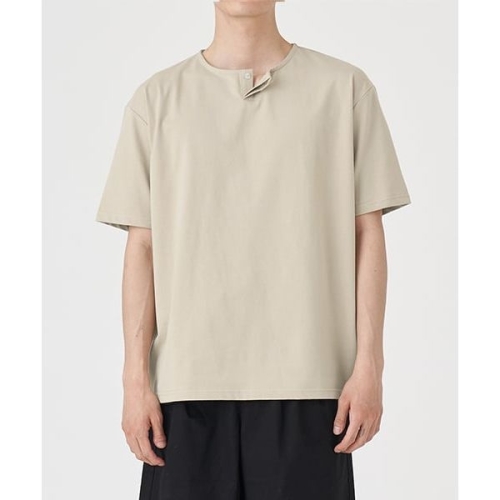 ���� TOFFEE �� ��ư ���� Ƽ���� BEIGE T1S-SO10 287568