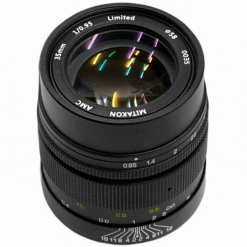 ��Ÿ�� MITAKON 35mm F0.95 �����ʸ� X��