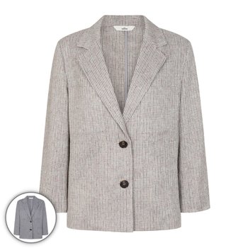 레노마 더 린넨 혼방 투버튼 자켓 R3G21WJK010