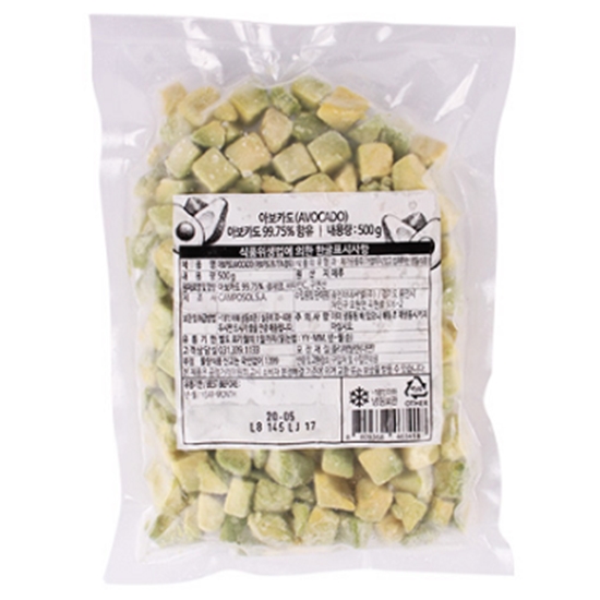딜라잇가든 냉동 아보카도 500g (1개)