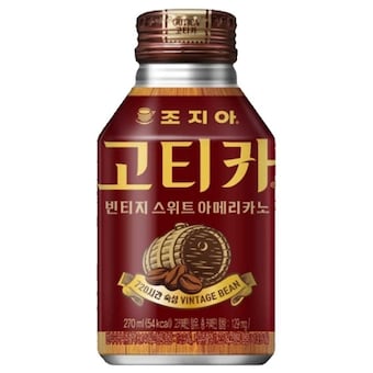 코카콜라음료 <b>조지아</b> 고티카 빈티지 스위트 아메리카노 270ml