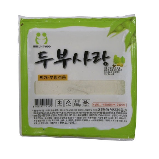 진선식품 두부사랑 550g (1개)_이미지
