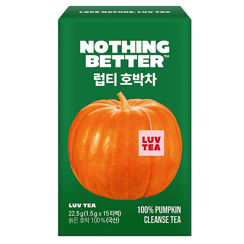 낫띵베럴 럽티 호박차 15개입 (4개)_이미지