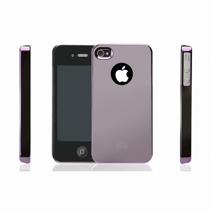 아이커버 SNAP ON MIRROR CASE PURPLE (아이폰4/4S)_이미지