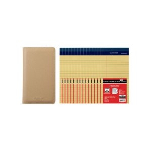 옥스포드 리갈패드 Mini 장형 노랑 50매 15권 세트 + 지갑패드 L 1개 카푸치노 노트 필기 메모 기록 문구_이미지