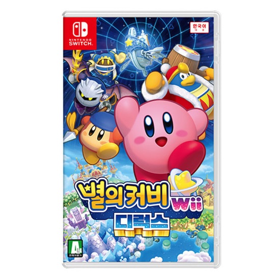 Nintendo 별의 커비 wii 디럭스 한글판 (SWITCH, 패키지칩/중고)