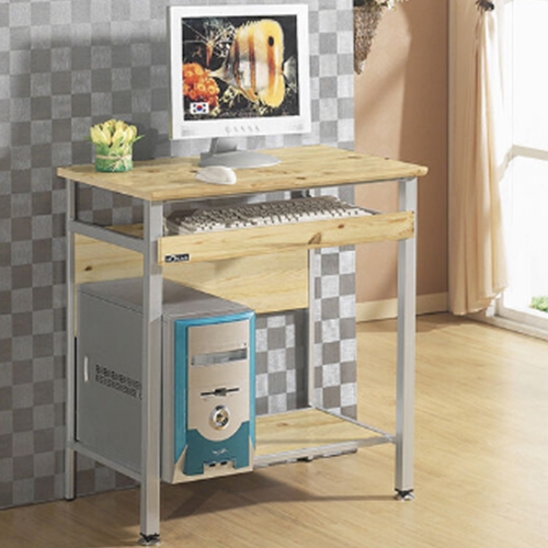 우아미가구 두루 원목 심플 컴퓨터책상 (800x520)