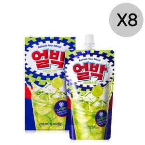 동아제약 박카스 얼박 샤인머스켓 210ml (80개)_이미지