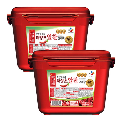 CJ제일제당 씨제이제일제당 CJ 알찬고추장4.5kg x2개_