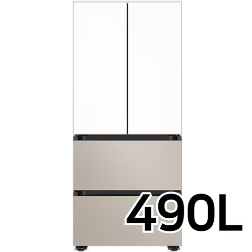 삼성전자 비스포크 AI 김치플러스 에센셜 RQ49C9401AP (화이트+베이지)_이미지