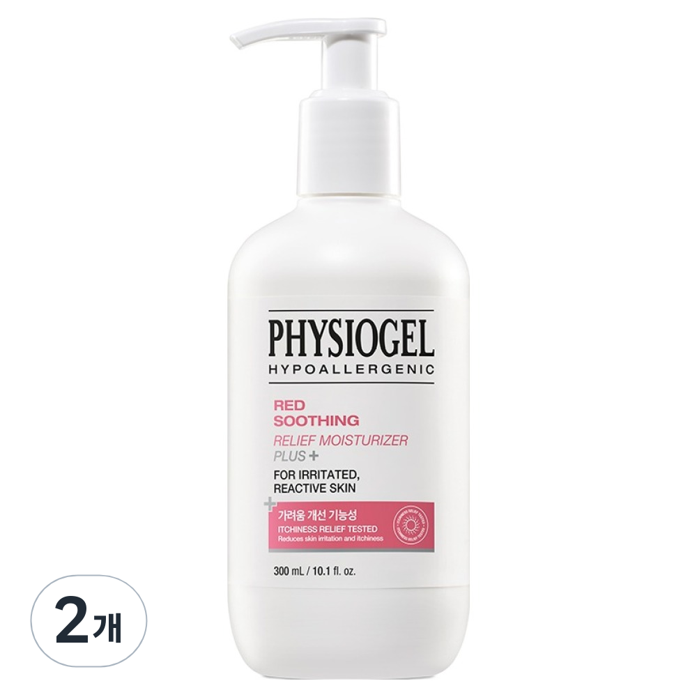 피지오겔 레드수딩 AI 릴리프 모이스처라이저 플러스 로션 300ml (2개)_이미지