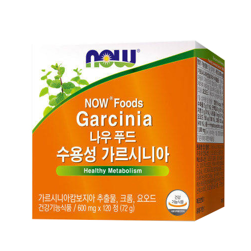 나우푸드  수용성 가르시니아 120정 (1개)