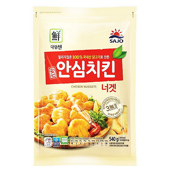 안심치킨너겟 540g