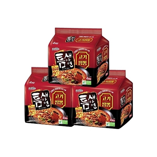팔도 틈새라면 고기짬뽕 120g (12개)_이미지