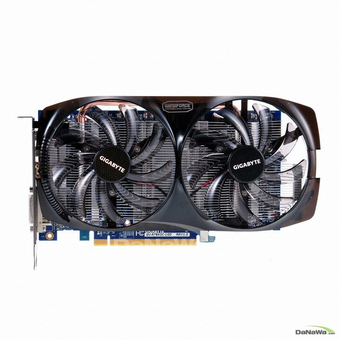 GIGABYTE 라데온 HD 7850 UD2 OC D5 1GB WINDFORCE 2X