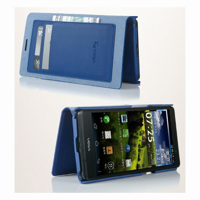 LOTS 베가 R3 폴리오 커버 케이스 (IM-A850)_이미지