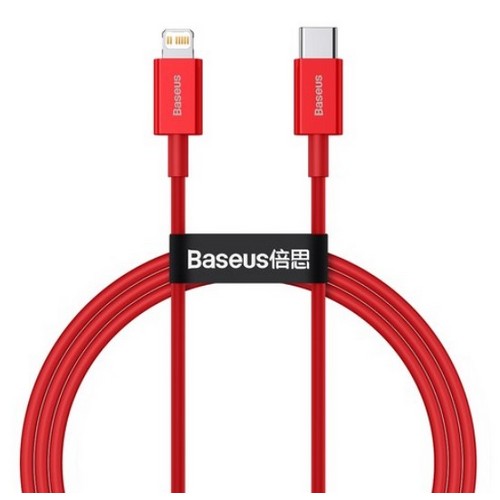 베이스어스 PD C to 라이트닝 8핀 20W 케이블 CATLYS (1m)_이미지