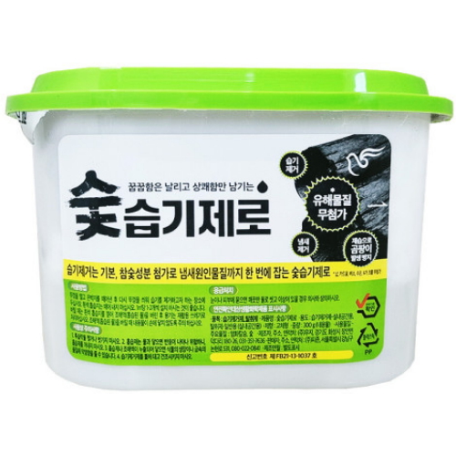 피죤 숯 습기제로 300g (1개)