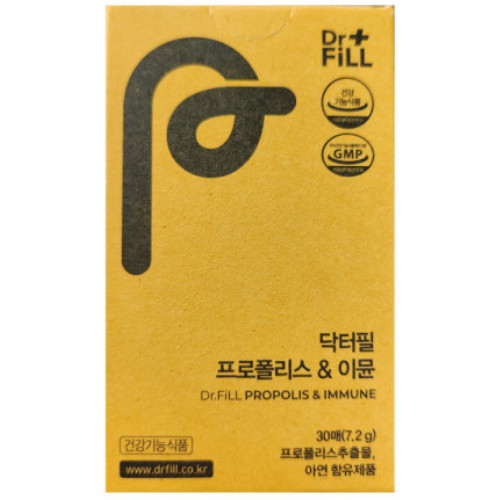 닥터필 닥터필 프로폴리스이뮨 프로 30매이미지입니다. 누르면 해당 게시물로 새창이동합니다.