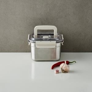 락앤락 숨쉬는 스텐 김치통 정사각 3.0L이미지입니다. 누르면 해당 게시물로 새창이동합니다.