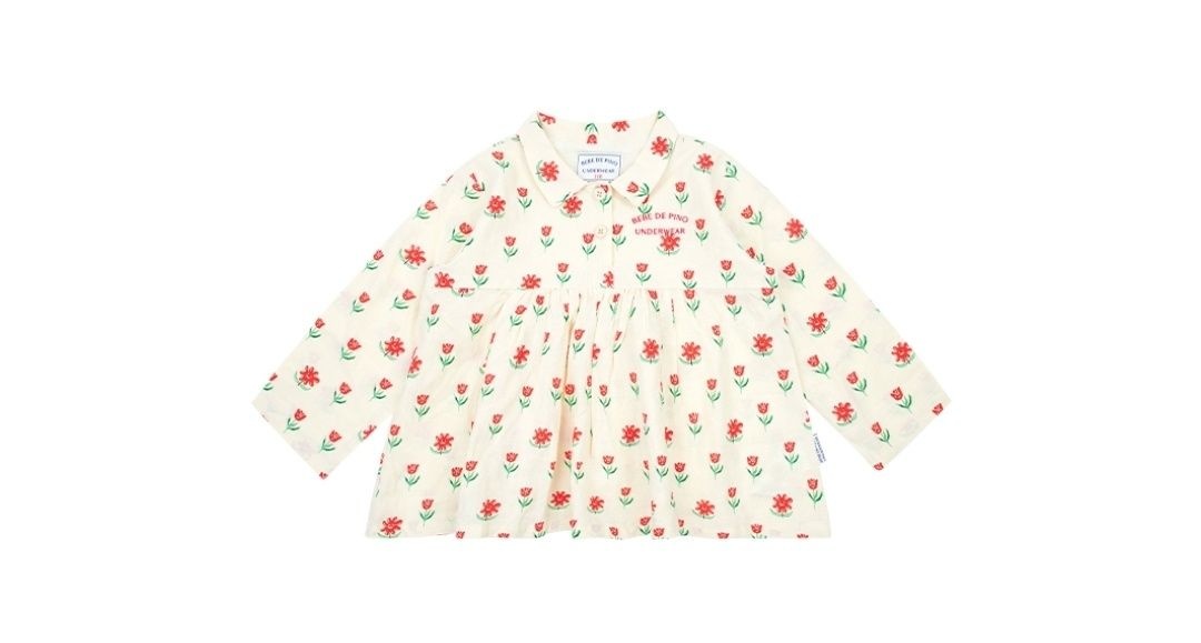 언더웨어 여아아이보리튤립파자마세트 BU41UJ403