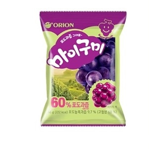 오리온 마이구미 마이구미 포도 66g 10개