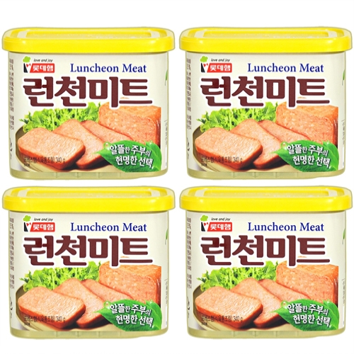 롯데햄 런천미트 340g (4개)_이미지