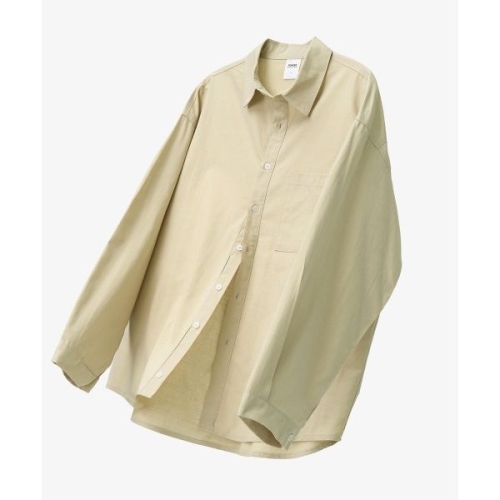 토피 TOFFEE COOL 스퀘어 포켓 레이온 셔츠 SAND T1S-SPRST04 205984