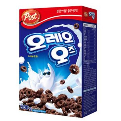 포스트 오레오즈 시 씨 초콜렛 아침대용 500g 아침식사대용 켈로그