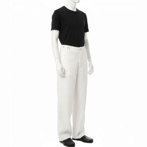나이젤카본 25 프렌치 워크 린넨 팬츠 남자 와이드 바지 80500050004