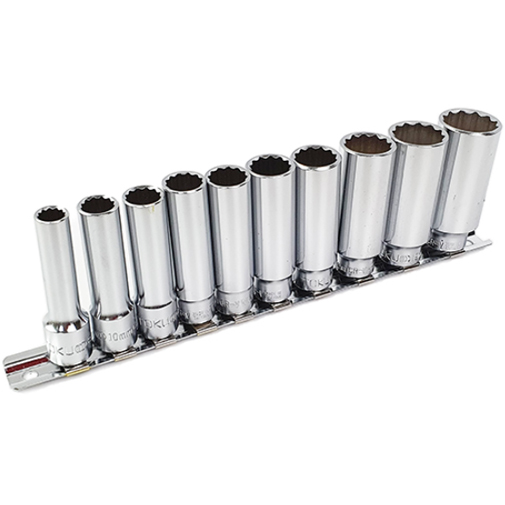 도쿠 3/8인치 12각 롱 핸드소켓 세트 94210S (10pcs)이미지입니다. 누르면 해당 게시물로 새창이동합니다.