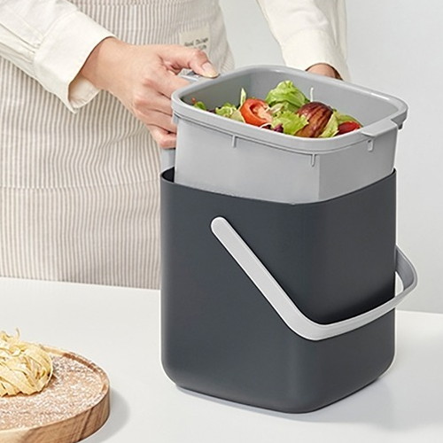 음식물 쓰레기통 핸들형 5L