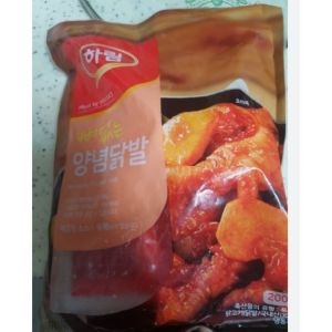 하림 뼈없는 양념닭발 200g (3개)