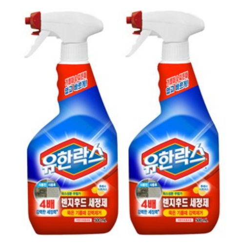 유한락스 렌지후드 세정제 500ml이미지입니다. 누르면 해당 게시물로 새창이동합니다.