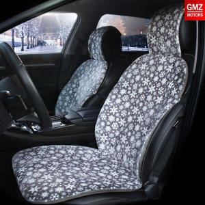 지엠지모터스 스노우데코 극세사 겨울 시트 [앞좌석]