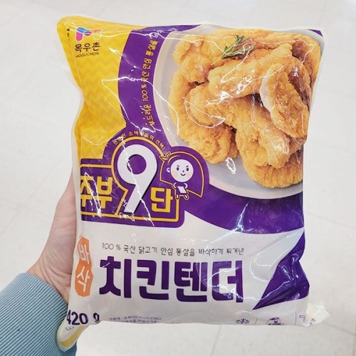 목우촌 주부9단 바삭 치킨텐더 420g (1개)_이미지