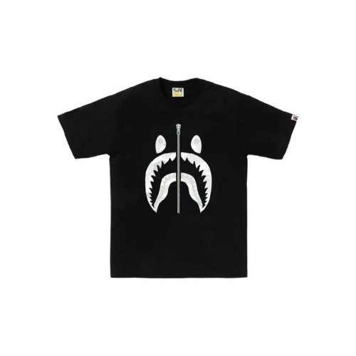 A BATHING APE A BATHING APE シャークプリント Tシャツ 001TEL801027M T