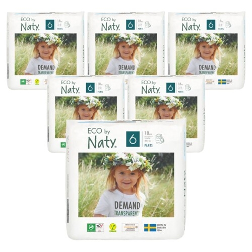 네띠 친환경 기저귀 팬티형 6단계-공용 (108매)_이미지