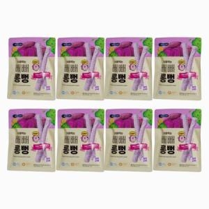 베베쿡 처음먹는 빼빼롱뻥 자색고구마 30g (8개)_이미지