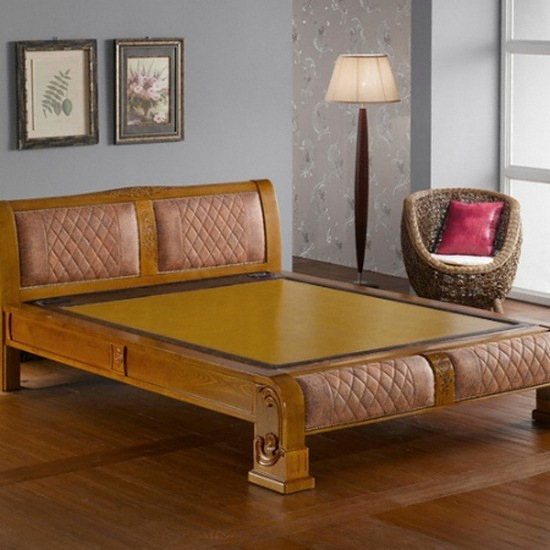 BIF보루네오 모닝듀 YS203 원목 흙침대 Q (황토흙)_이미지