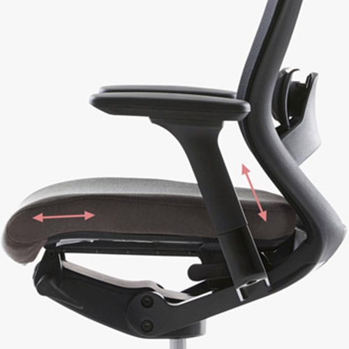 퍼시스 CHA4300A 메쉬 의자 (패브릭좌판)_이미지