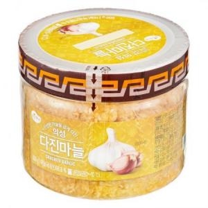 우일농산영농조합 맑은물에 의성 다진마늘 600g (1개)