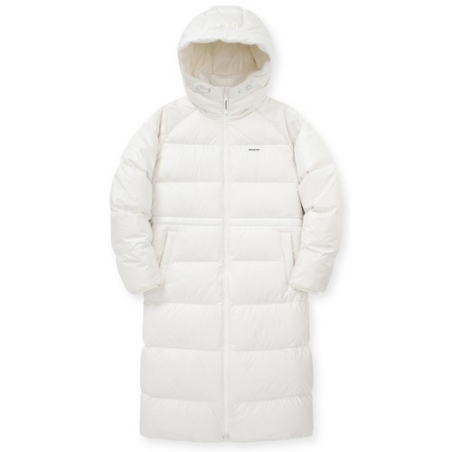 베로니 구스다운 롱패딩 DWDJ9J046-WHS