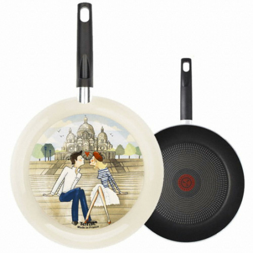 테팔 ㅤ파리의 연인 그래픽 프라이팬 (28cm)_이미지