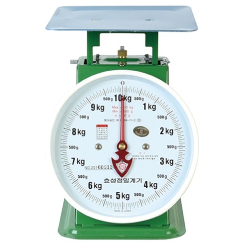 효성정밀계기 지시저울 10kg 438-0250 저울 효성저울 효성지시저울 지시저울_이미지