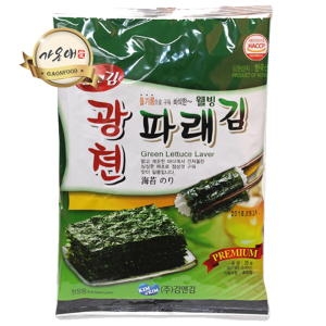 가온푸드 가온애 광천김 파래 전장김 1봉 / 김 광천파래김 광천전장김 파래김 전장재래김 김앤김 전장용김 자반
