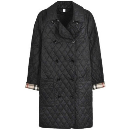 버버리 다이아몬드 퀼팅 롱 자켓 8053044