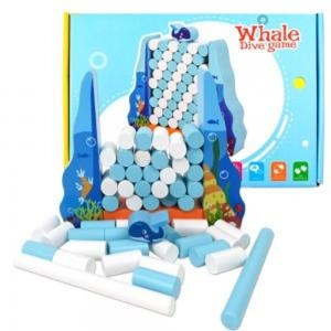 오즈토이 아기고래 다이빙 보드게임 kabi-0039 망치놀이 복불복 장난감 어린이날 선물 유아_이미지