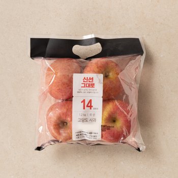 프리미엄 고당도 사과 4입 1.2kg